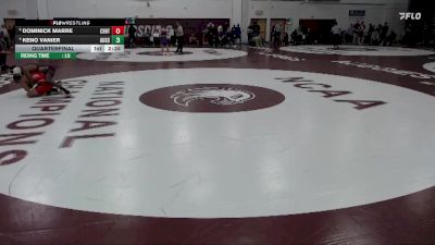 125 lbs Quarterfinal - Dominick Marre, Central vs Keno Vanier, Augsburg