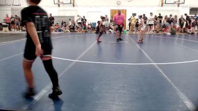 55-60 lbs Quarterfinal - Crimsyn Steury, Warrior RTC vs Paul Flores, Cory Clark Wrestling