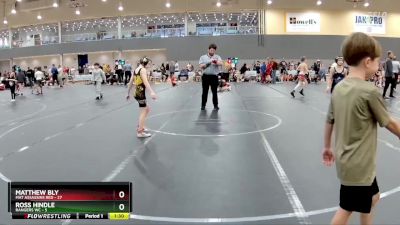 72 lbs Round 3 - Matthew Bly, Mat Assassins Red vs Ross Hindle, Rangers WC