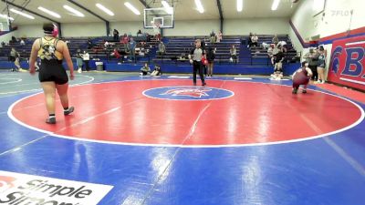 170 lbs 3rd Place - Madison Wilkey, Jenks vs Tessa Urrey, Sand Springs HS