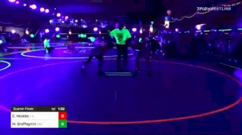 81 lbs Quarterfinal - Caleb Moates, F-5 Grappling vs Mark Graffagnini, Crusader Wrestling
