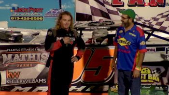 Fresh Tires, Fast Restarts Equals Mathis Win