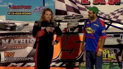 Fresh Tires, Fast Restarts Equals Mathis Win