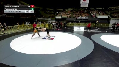 86 lbs 7th Place Match - Jason Valencia, Club Lucha Wrestling vs Conor Boyle