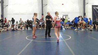 66 lbs Rr Rnd 5 - Jenny Gautreau, MGW Bittersweet Mint - W vs Faith Bane, Carolina Gold