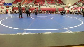 52 lbs Rr Rnd 3 - Blakelee Vinson, Weatherford Youth Wrestling vs Emilie Lawler, Midwest City Bombers Youth Wrestling Club