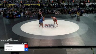 235 lbs Semis - Sabrina Nauss, MI vs Angel Hill, CA