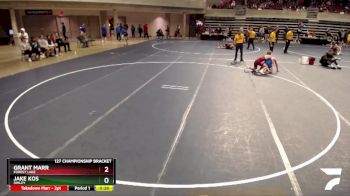 127 Championship Bracket Cons. Round 7 - Grant Marr, Forest Lake vs Jake Kos, Simley