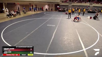 127 Championship Bracket Cons. Round 7 - Grant Marr, Forest Lake vs Jake Kos, Simley