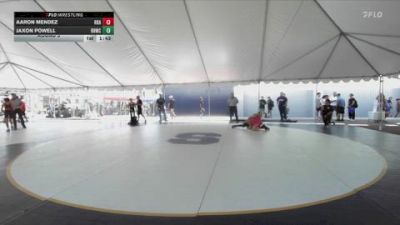 126 lbs Round 3 - Aaron Mendez, Rolling BJJ Academy vs Jaxon Powell, Rough House Wrestling Club