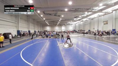 125 lbs Champ. Round 2 - Jaiden Woodrum, Albright College vs Gus Smith, Wilkes