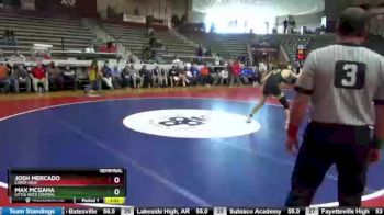 6A 160 lbs Semifinal - Josh Mercado, Cabot High vs Max Mcgaha, Little Rock Central