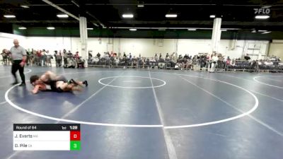 157 lbs Round Of 64 - Jamie Evarts, MA vs Dylan Pile, CA