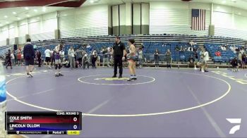 106 lbs Cons. Round 3 - Cole Smith, WV vs Lincoln Ollom, OH