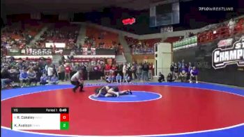 115 lbs Cons. Round 1 - Roxie Cokeley, Douglass vs Kadynce Axelson, Chanute