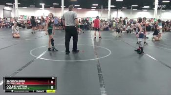 68 lbs Round 2 (4 Team) - Colbie Hatton, Moser`s Mat Monsters vs Jackson Bish, Full Circle Red