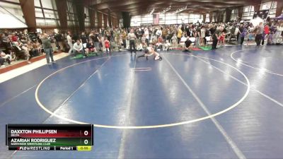 69 lbs Semifinal - Daxxton Phillipsen, Delta vs Azariah Rodriguez, Northside Wrestling Club