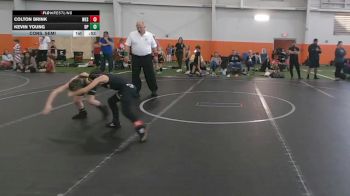 64 lbs Cons. Semi - Kevin Young, Dawg Pound vs Colton Brink, Westshore