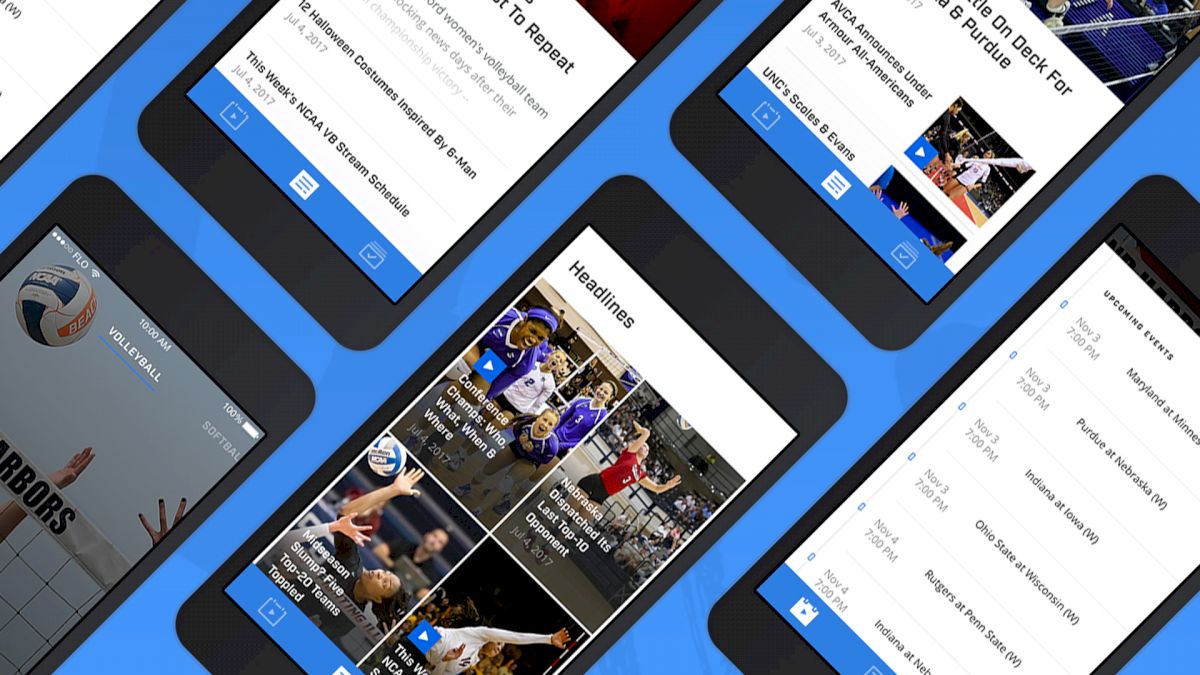 FloSports Mobile App Offers Fans Easy Access to Live Sports FloVolleyball