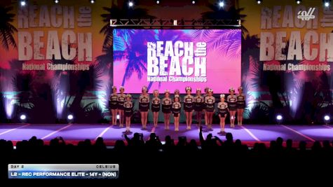L2 - Rec Performance Elite - 14Y - (NON) [2026 Day 2 Celsius] 2026 ACDA Reach the Beach Rec Nationals