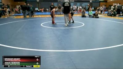 68-72 lbs Round 2 - Nixon Nebeker, Talons Wrestling Club vs Ephraim Kinsey, Morgan Wrestling Club