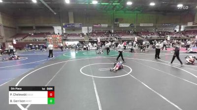 46 lbs 5th Place - Peyton Chelewski, Colorado Outlaws vs Bramlee Garrison, Montrose Elite