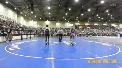 130 lbs Round Of 16 - Maximino Gonzalez, Wolf Den vs Cole Sackett, Team Hammer Academy