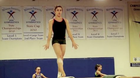 Workout Wednesday with Aly Raisman at Brestyan's Gymnastics