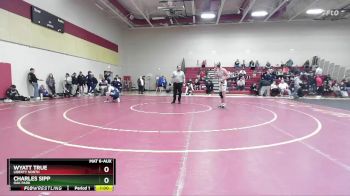157 lbs Cons. Round 3 - Wyatt True, LIBERTY NORTH vs Charles Sipp, OAK PARK