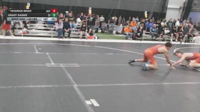 138 lbs Cons. Sub-rd Of 16 - Tavarius Briar, Alber Athletics vs Grady Kaiser, D3