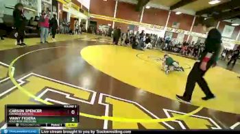 72 lbs Round 3 - Vinny Figiera, Gold Rush Wrestling vs Carson Spencer, Cimarron Bad Boys