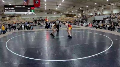 190 lbs 3rd Place - Sam Rohan, Ravenwood High School vs Isaac Akins, Bradley Central High School