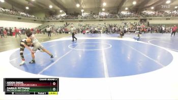 65 lbs Champ. Round 2 - Aiden Diehl, Adrian Youth Wrestling Club-A vs Darius Pittman, Hallsville Kids Club-AA&nbsp;