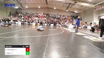 98 lbs Final - Gabe Terriquez, Raw Wrestling Club vs Kamden Bell, Sperry Wrestling Club