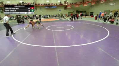 149 lbs Cons. Round 2 - Carlos Sanchez, Olivet vs Noah Creque, Baldwin Wallace