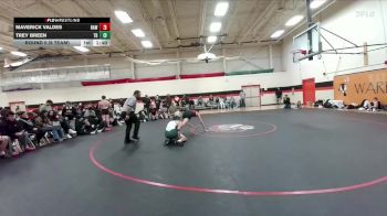 144 lbs Round 5 (6 Team) - Trey Breen, Tongue River vs Maverick Valdes, Rawlins