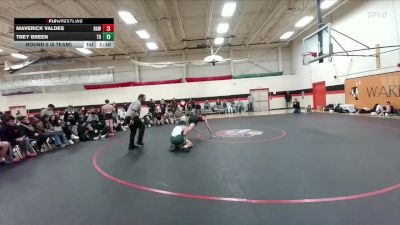 144 lbs Round 5 (6 Team) - Trey Breen, Tongue River vs Maverick Valdes, Rawlins