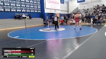 172 lbs Championship Bracket - Thomas Schlangen, Maple Grove vs Preston Thronson, Hibbing