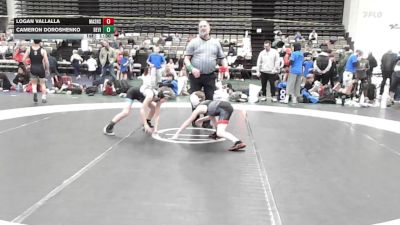 73 lbs Rr Rnd 3 - Logan Vallalla, Mat Assassins Red - MSE vs Cameron Doroshenko, Revival X