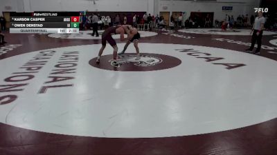 149 lbs Quarterfinal - Karson Casper, Augsburg vs Owen Denstad, Upper Iowa