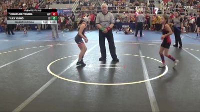 65 lbs Quarterfinal - Chaylor Young, ASY3 vs Lily Kuno, Suicide Squad