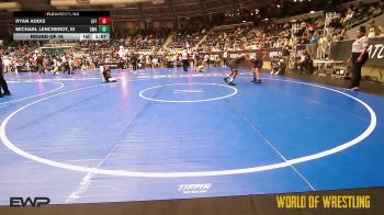 130 lbs Round Of 16 - Ryan Addis, Graham Future Falcons vs Michael Lencrerot, III, The Glasgow Wrestling Academy