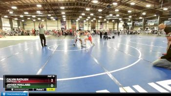 115 lbs Rd# 4- 2:00pm Friday Final Pool - Calvin Rathjen, Iowa Black vs Jayden Maillard, Terps Xtreme