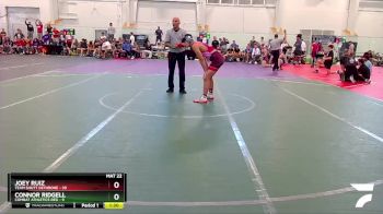 165 lbs Round 2 (8 Team) - Joey Ruiz, Team Shutt Dethrone vs Connor Ridgell, Combat Athletics Red