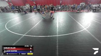 106 lbs Quarterfinal - Harlee Hiller, IL vs Allison Hunter, WI
