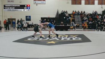 180 lbs Cons. Round 3 - Madisyn Crawford, Quincy vs Kylie Miller, Luther