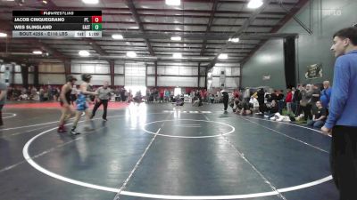 Final - Jacob Cinquegrano, Pt. Monmouth vs Wes Slingland, Easton