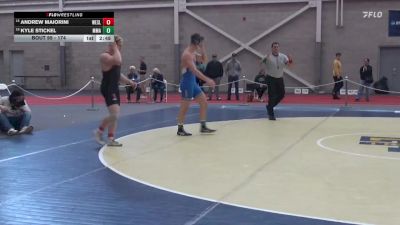 174 lbs Prelim - Andrew Maiorini, Wesleyan (CT) vs Kyle Stickel, Maine Maritme Academy