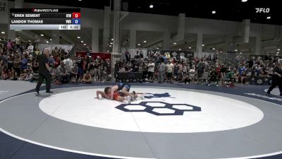 65 lbs Champ. Round 3 - Eren Sement, Steller Trained Wrestling vs Landon Thomas, Valiant Wrestling Club
