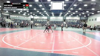 165 lbs Champ. Round 1 - Malankov Daceus, Brewton-Parker (GA) vs Jack Willen, Cumberlands (Ky.)